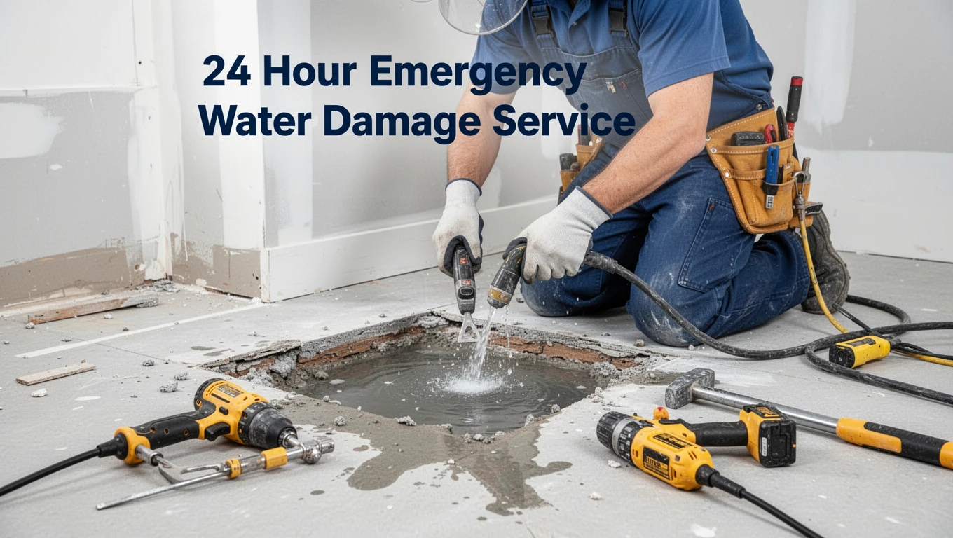24 Hour Emergency Water Damage Service
